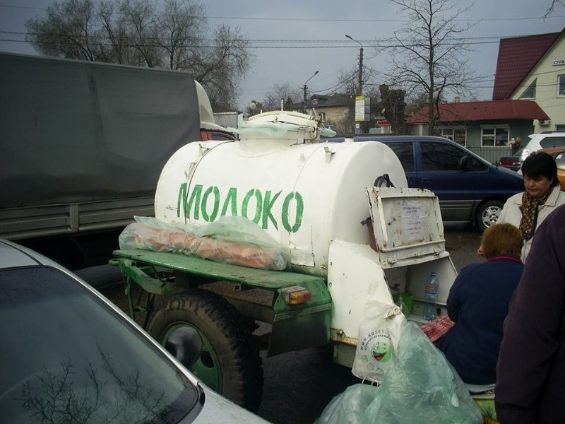 Бочка молока фото