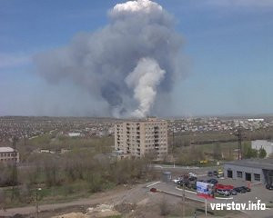 Несколько гектаров леса полыхают в окрестностях Магнитогорска