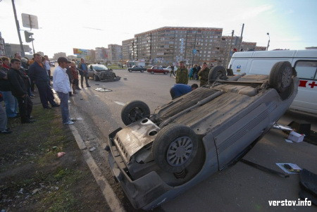 Десять человек за три дня попали с дорог на больничные койки