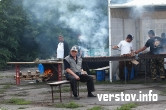 Не только десантура. Железнодорожники устроили дискотеку на стадионе