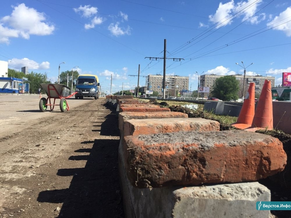 Магнитогорск получить. Дорожные работы в Магнитогорске Желтинском.