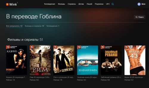 Дмитрий «Гоблин» Пучков перевел и озвучил десять фильмов для платформы Wink от «Ростелекома»
