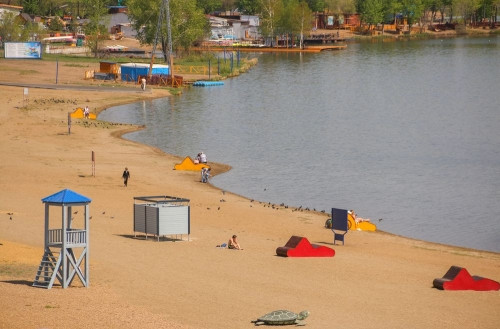 Нужно только подождать. В Магнитогорске готовят муниципальные пляжи для отдыха горожан